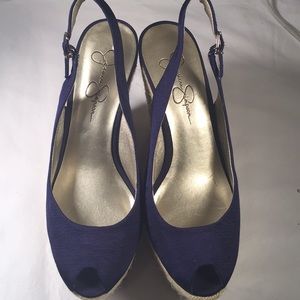Jessica Simpson Wedge Heels Size 8 1/2